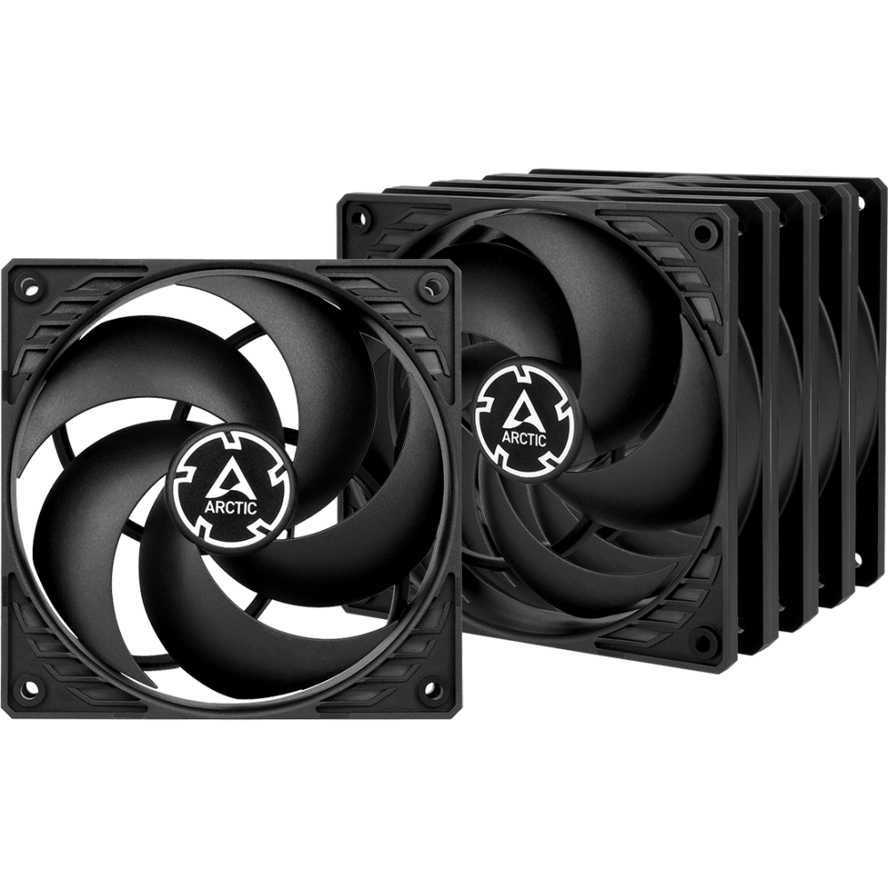 Gehäuselüfter Arctic P12 Black/Black Value Pack (5 pcs) - ACFAN00135A