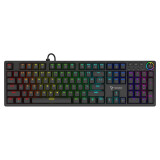 Tastatūra SAVIO STYX RGB Black (STYX Outemu Red)