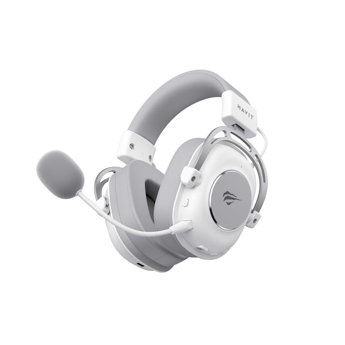 Kopfhörer Havit H2002YG 2.4G Gaming Headphones White and Grey (H2002YG) - Foto 2