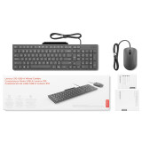 Tastatūra + pele Lenovo 310 US English GX31R09775 Black