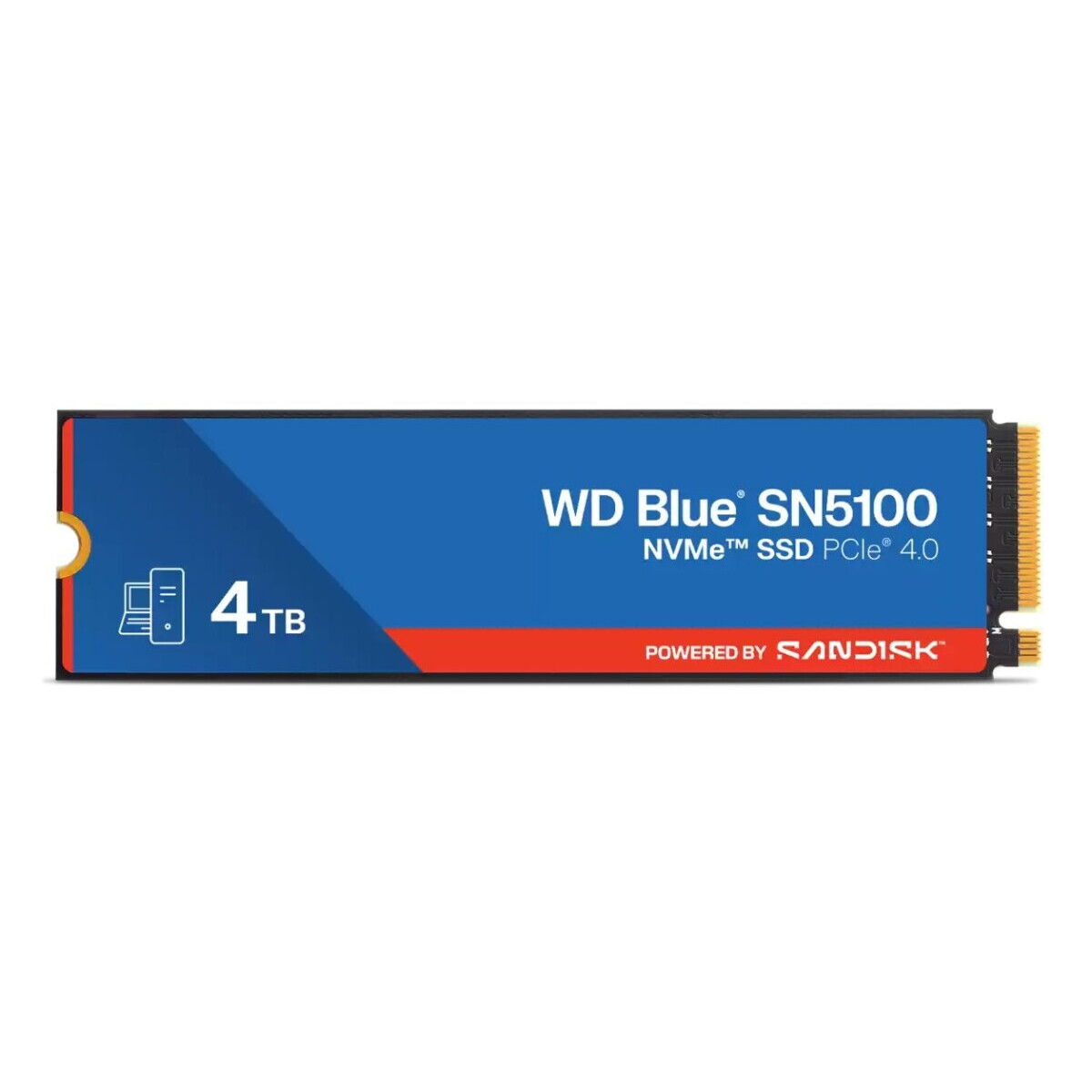 SSD Western Digital 4TB WD Blue® SN5100 NVMe™ SSD Blue WDS400T5B0E-00CPE0