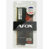 Operatīvā atmiņa AFOX DDR4 8G 2133 UDIMM 8GB Black (AFLD48EK1P)