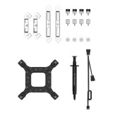 Procesoru dzesētājs DeepCool AK620 Digital SE WH 12cm White (R-AK620-WHADMN-GJD)