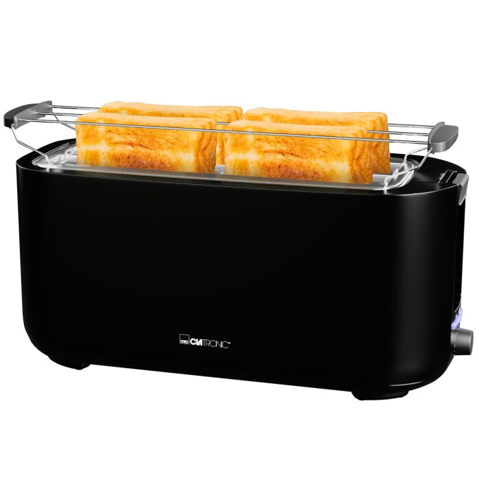 Toaster Clatronic TA 3802 1400W Black (80282)