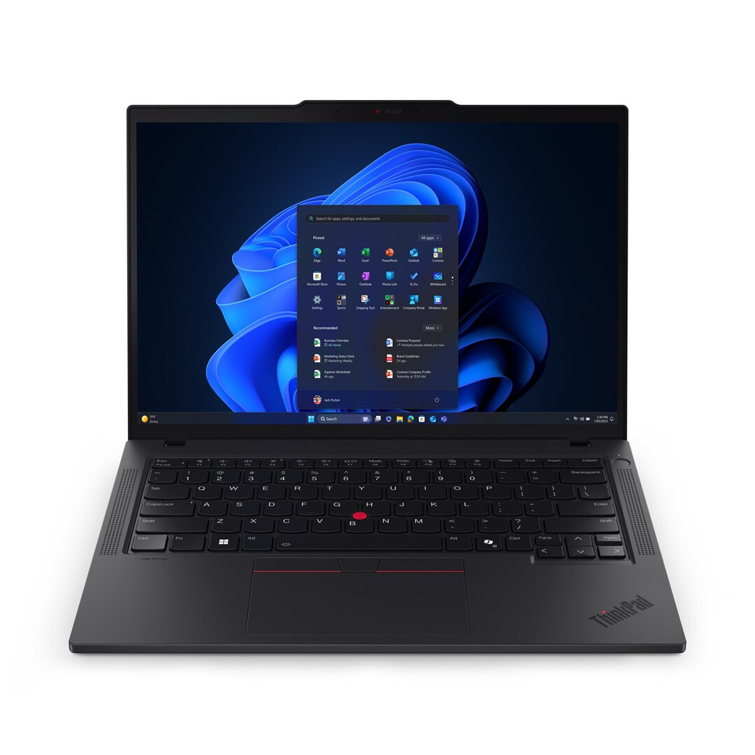 Portatīvais dators Lenovo ThinkPad T14 Gen 6 Intel Core Ultra 7 255U 14" 16GB 1TB Black (21QC004YPB)