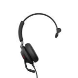 Austiņas Jabra Evolve2 40 MS Teams Mono Black (24089-899-899)