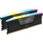 Operatīvā atmiņa Corsair Vengeance RGB Black 32GB DDR5 6400MHz CL36 KIT of 2x16GB (CMH32GX5M2B6400Z36) - foto 2