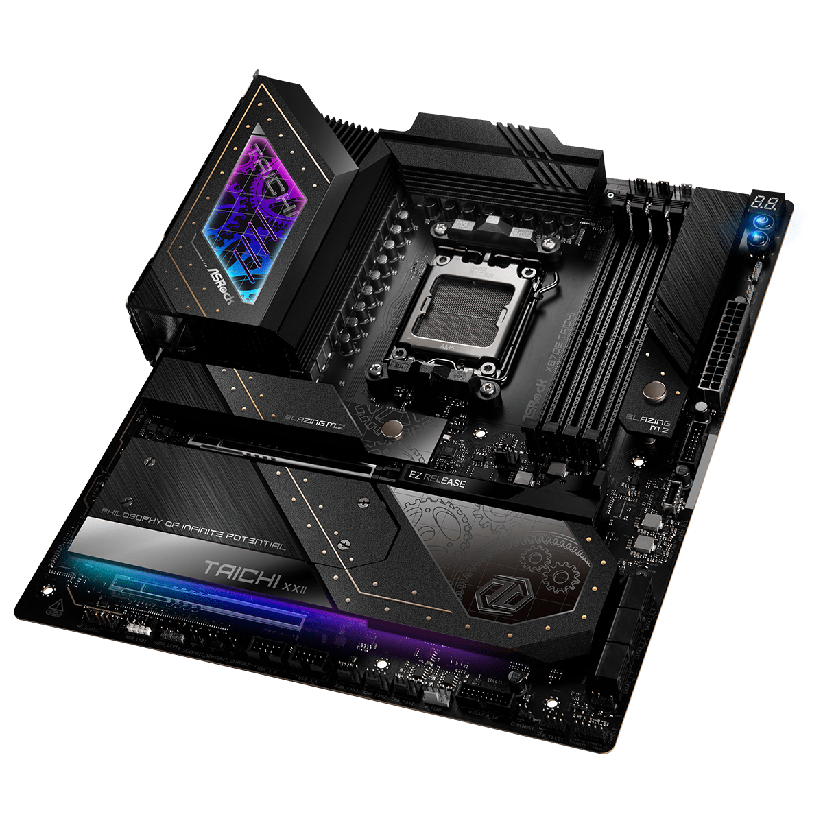 Pamatplate ASRock X870E Taichi Black (90-MXBP90-A0UAYZ) - foto 3