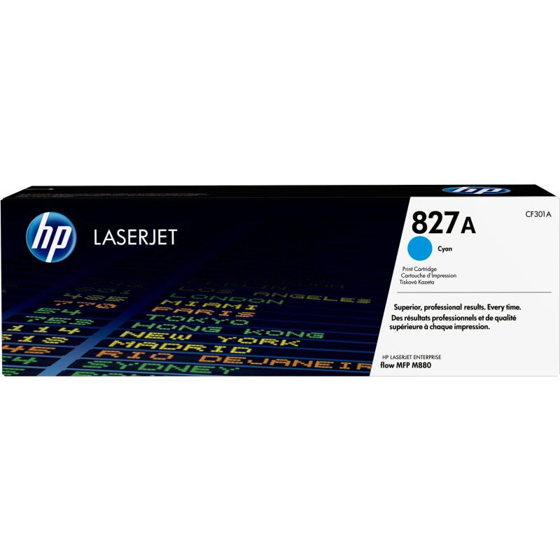 Druckkopfpatrone HP 827A Original Toner cyan Standardkapazitt  (CF301A)
