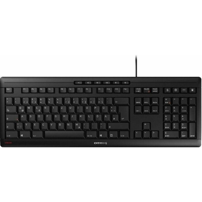 Tastatūra CHERRY STREAM CS Black (JK-8500CS-2) - foto 3