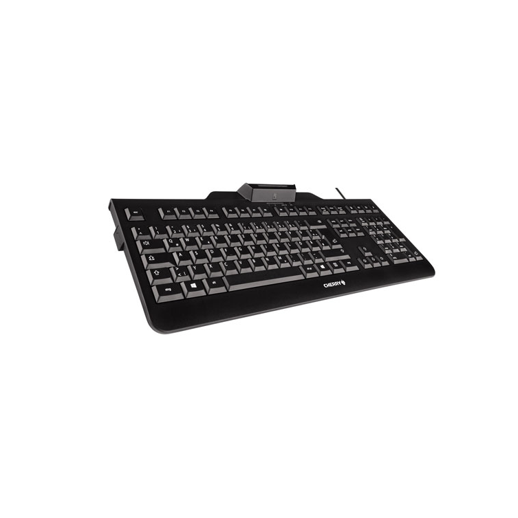 Tastatūra CHERRY KC 1000 SC Black CH (JK-A0100CH-2) - foto 2
