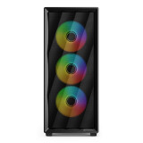 Datoru korpuss Sharkoon VK4 ARGB Black (4044951044115)