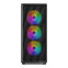 Datoru korpuss Sharkoon VK4 Rainbow Midi Tower Black (4044951044108) - foto 6