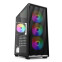 Datoru korpuss Sharkoon VK4 Rainbow Midi Tower Black (4044951044108) - foto 7