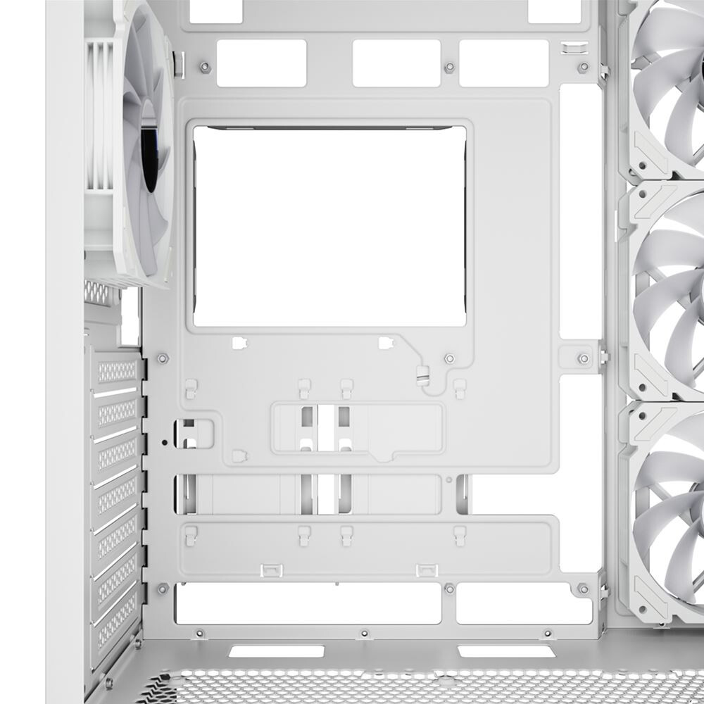 Datoru korpuss Sharkoon AK7 ARGB Midi Tower White (4044951044184)