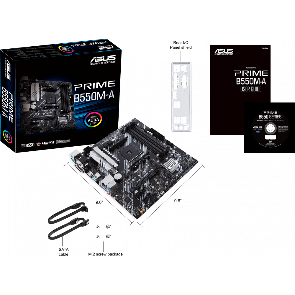 Mainboard ASUS PRIME B550M-A - Foto 5