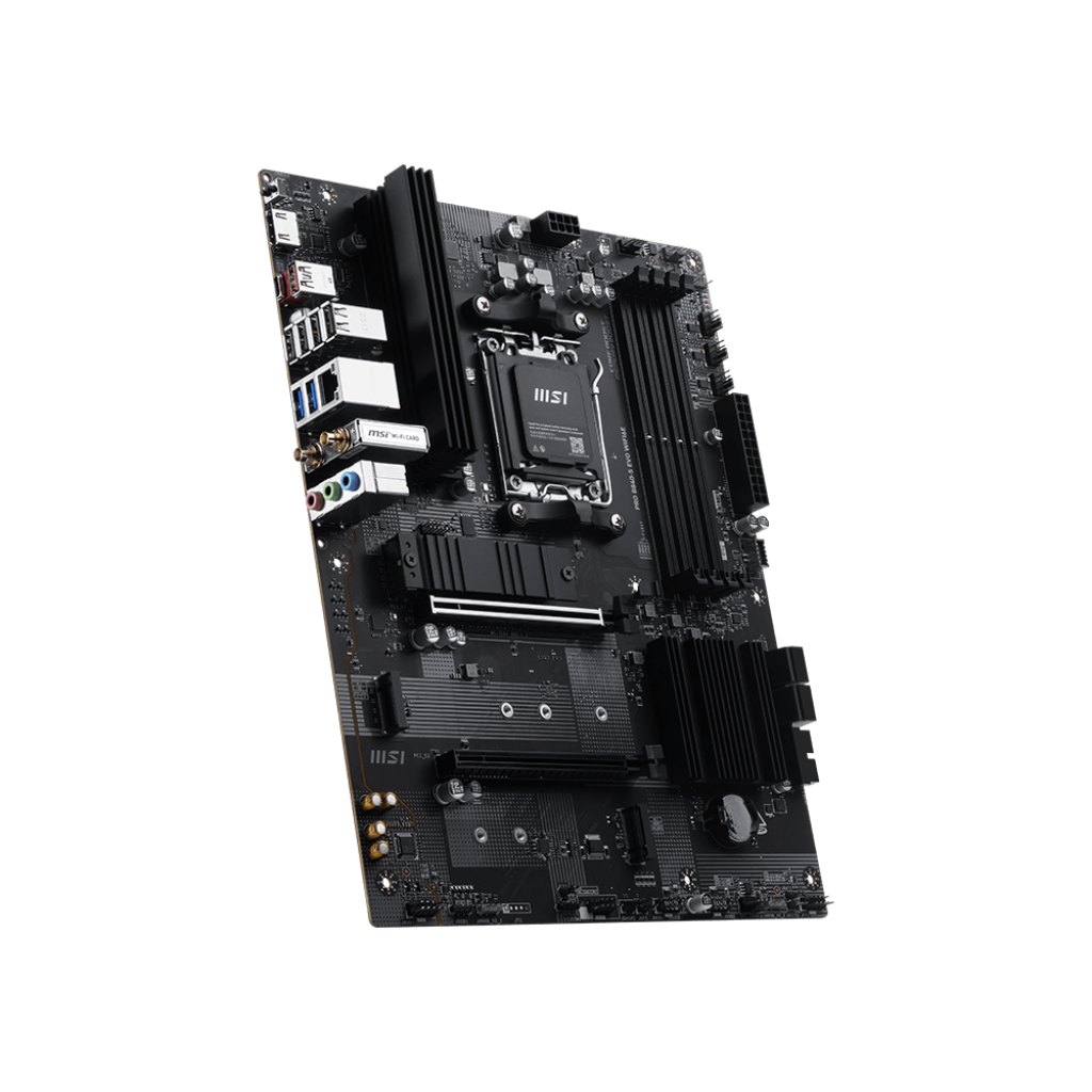 Pamatplate MSI AMD B840 PRO B840-S EVO WIFI6E Black (7E93-001R) - foto 2