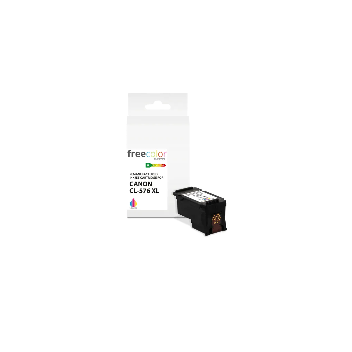 Freecolor Patrone Canon CL-576XL black (K20969F7)