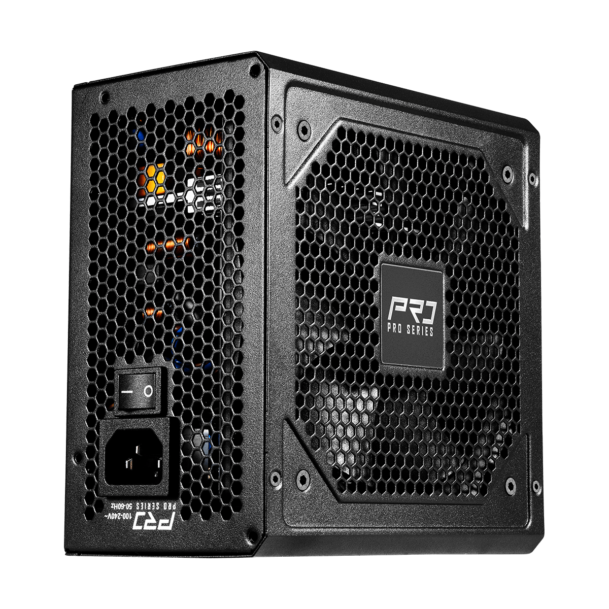 Barošanas bloks ASRock Pro-650B 650W Black (90-UXR065-BNEAA2) - foto 2