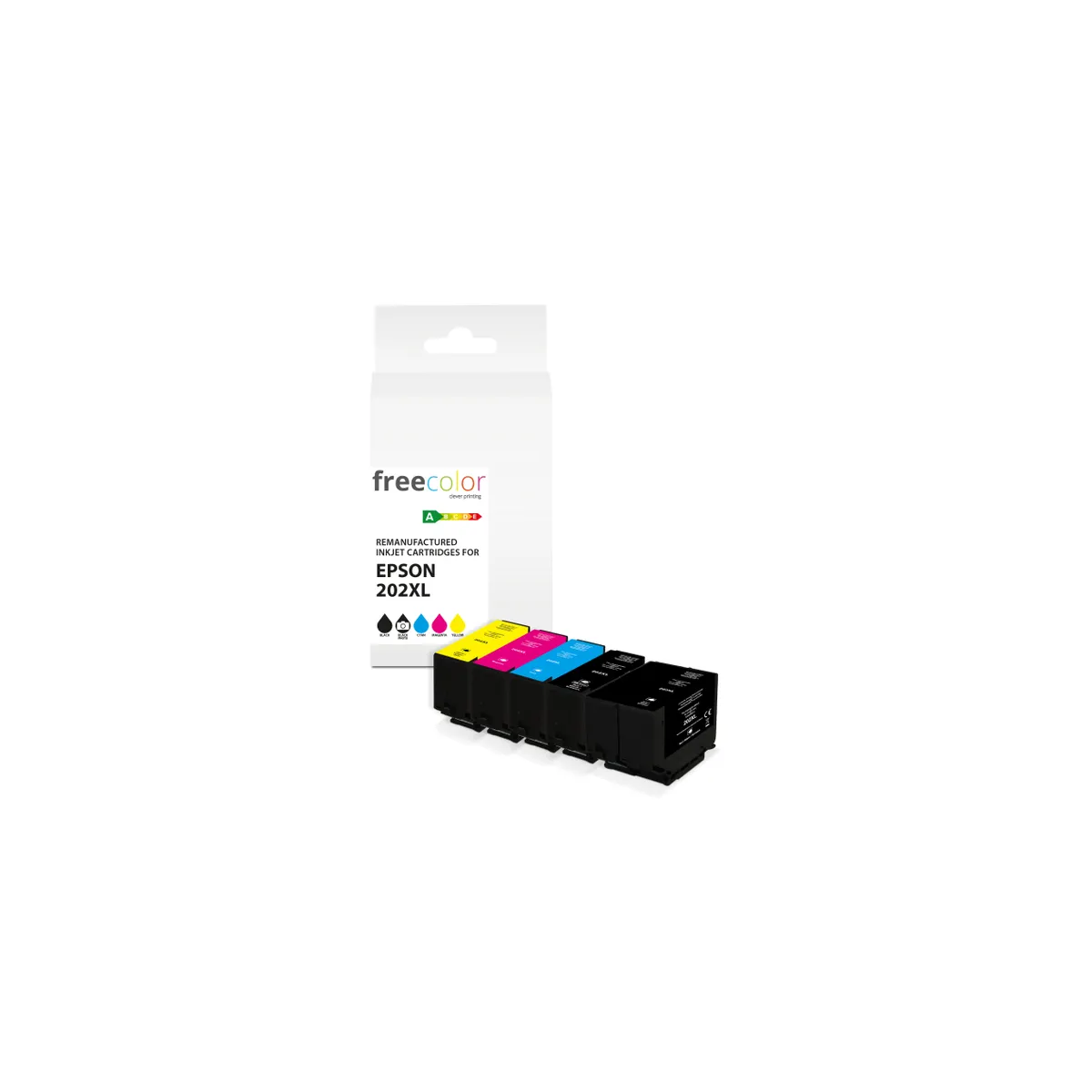 Freecolor Patrone Canon 202XL  Multipack (K10609F7)