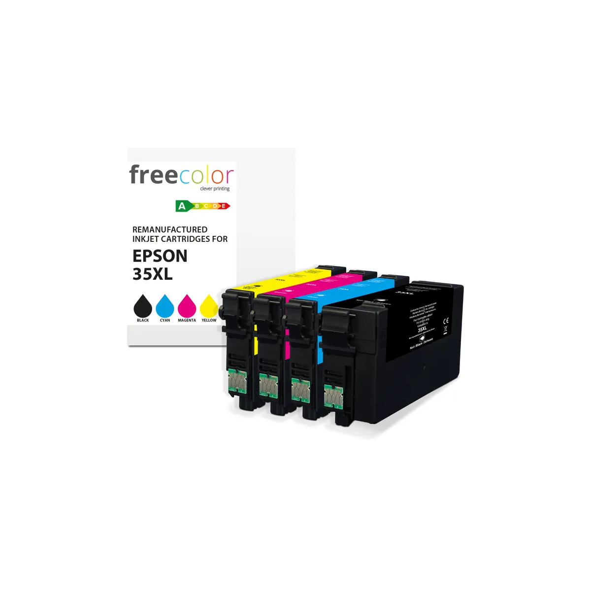 Freecolor Patrone Epson 35XL  Multipack (K10611F7)
