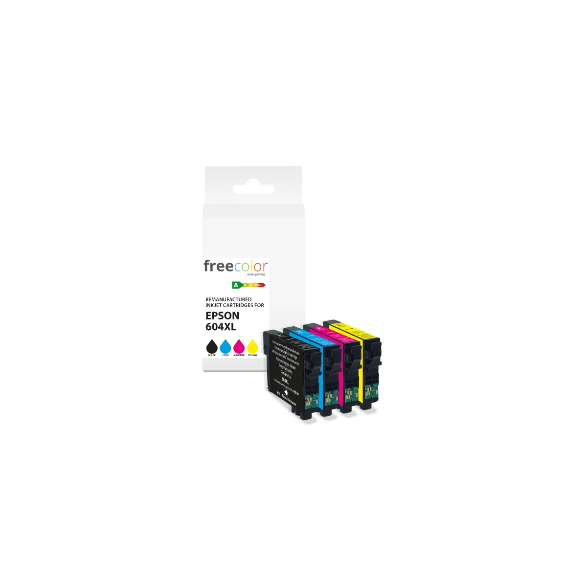 Druckkopfpatrone Freecolor Patrone Epson 604XL Multipack (K10634F7)