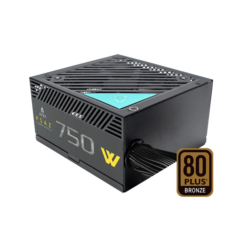 Barošanas bloks AZZA PSAZ-750W 750W Black (PSAZ-750W(ATX3.1))