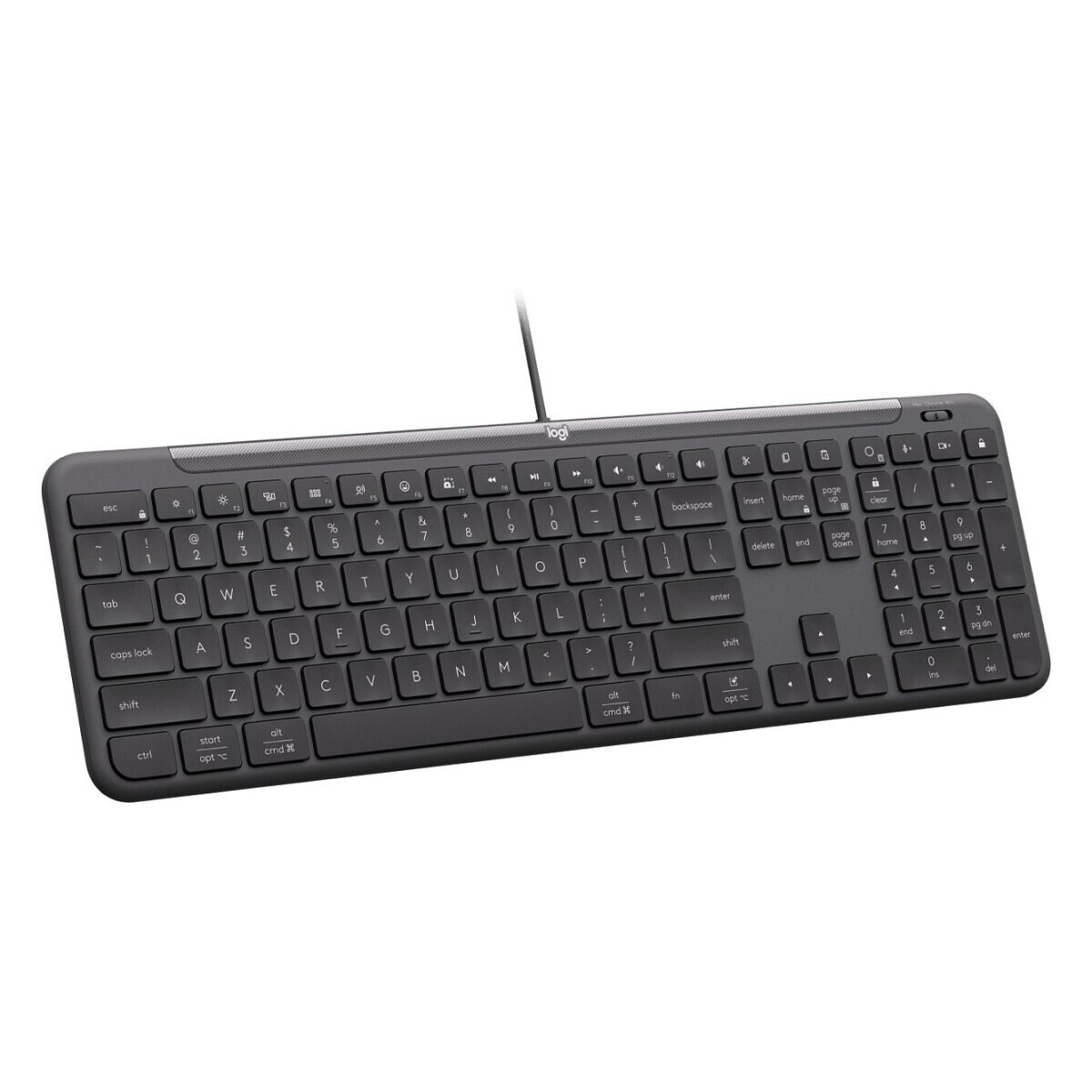 Tastatūra Logitech Signature Slim Wired K620 for Business Black French (920-013328) - foto 3