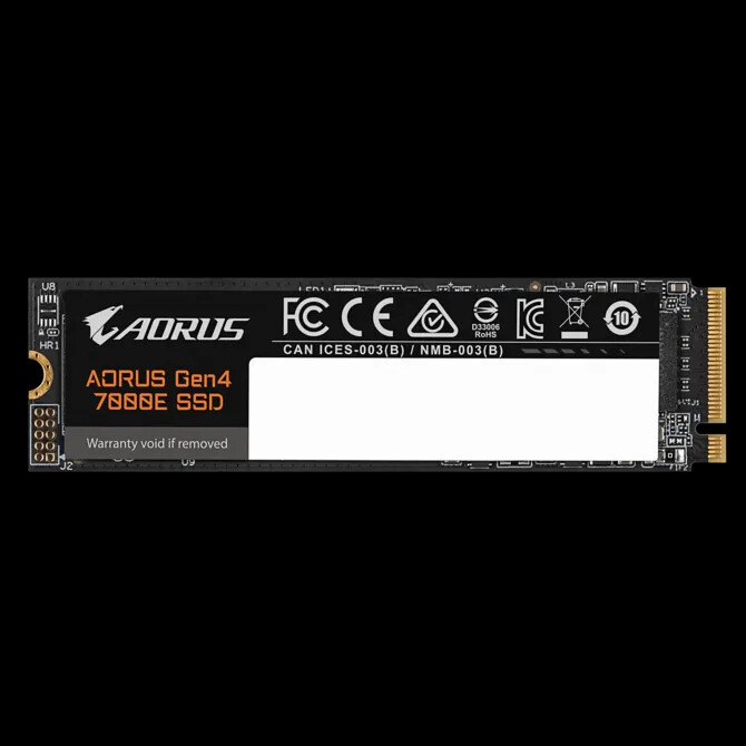 SSD Gigabyte AORUS Gen4 7000E 2TB Black (AG470E2TB)