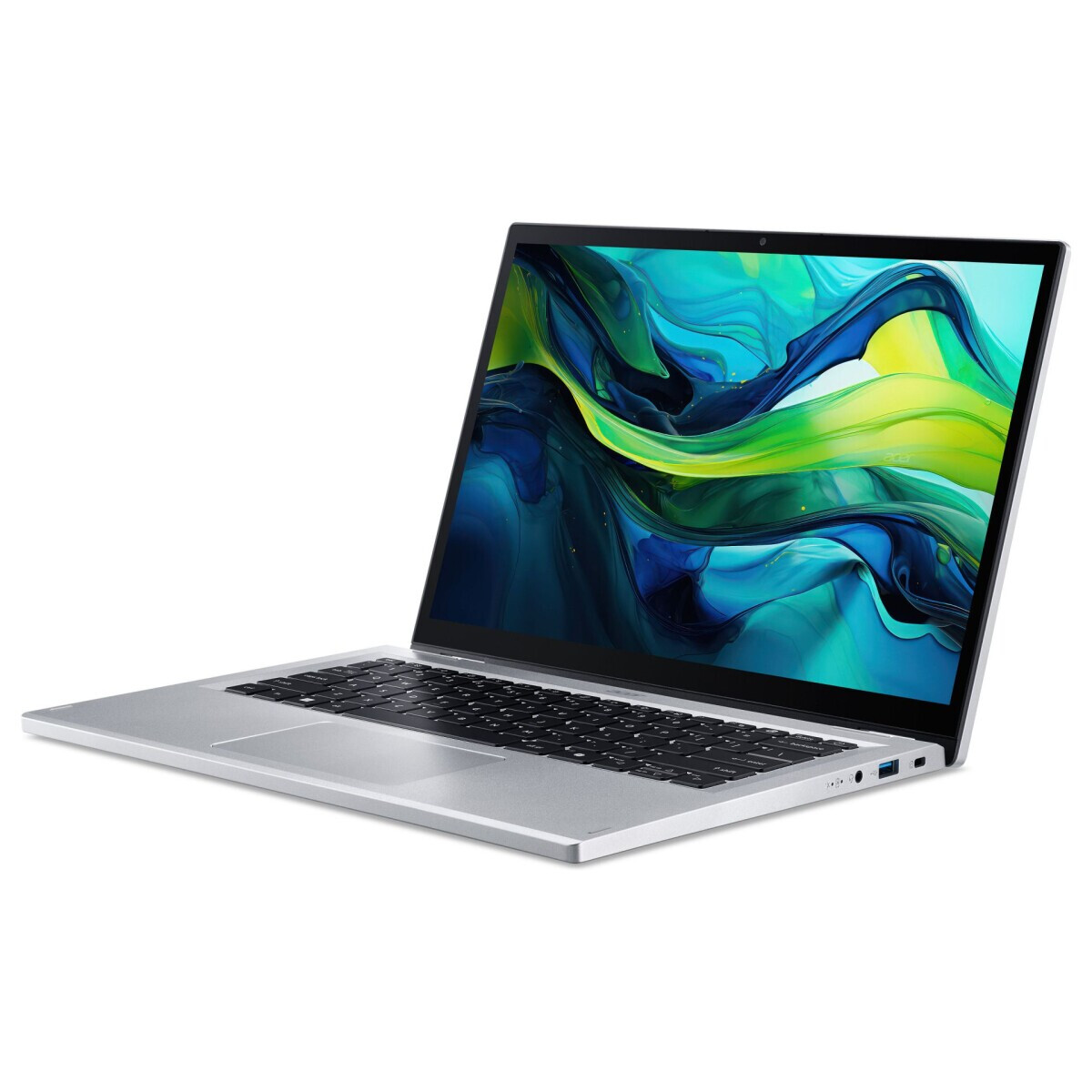 Portatīvais dators Acer Aspire Go Spin 14 Intel Core 3 N355 Silver (NX.J3UEG.00M) - foto 3