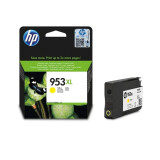 HP 953XL High Yield Yellow Original Ink Cartridge (F6U18AE301)