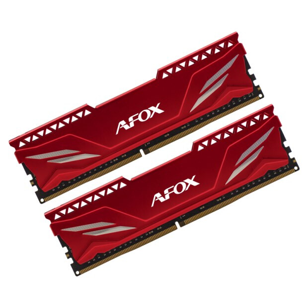 Operatīvā atmiņa AFOX GAMING DDR4 2X16GB 3200MHZ CL16 RED (AFLD432PS1CADB)