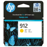 Kārtridžs HP 912 Ink Yellow (3YL79AEBGX)