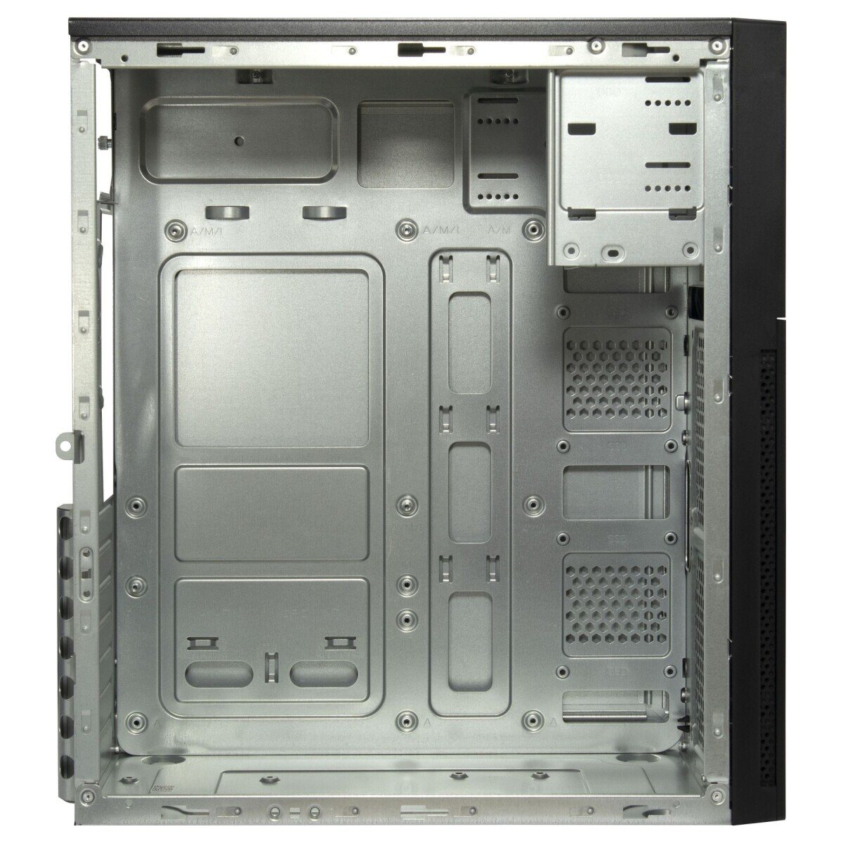 Gehause Inter-Tech IT-2815 Linear Midi Tower Black (88881370) - Foto 2