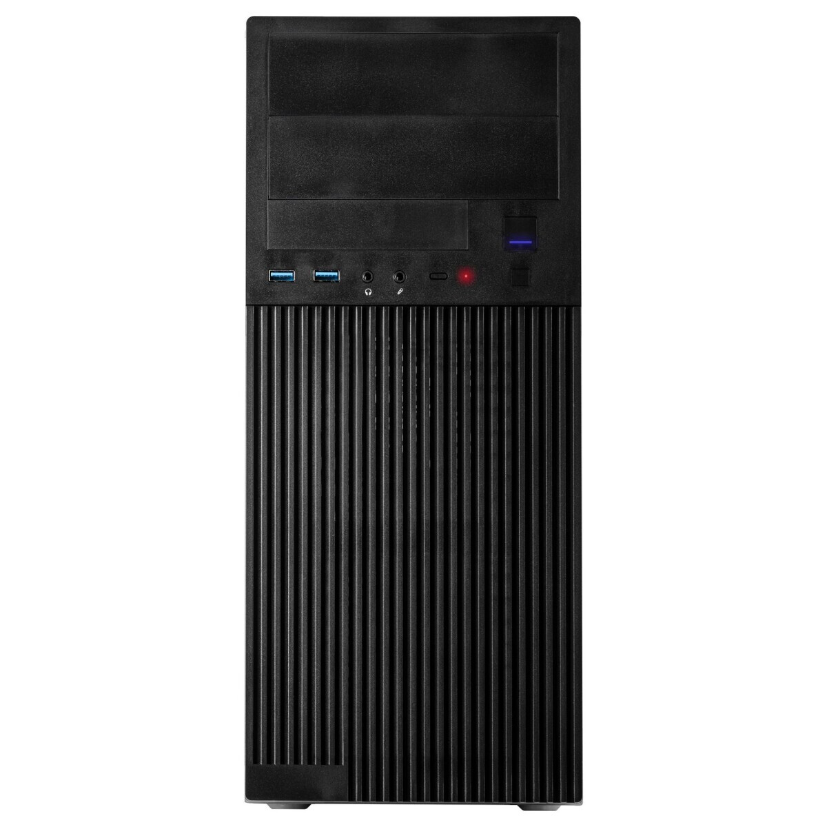 Gehause Inter-Tech IT-2815 Linear Midi Tower Black (88881370) - Foto 3