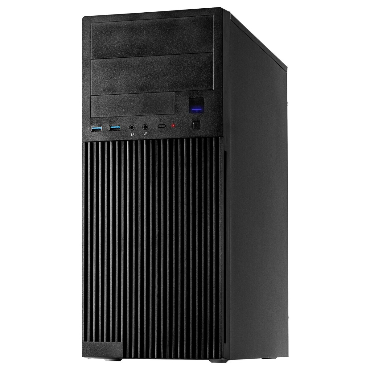 Gehause Inter-Tech IT-2815 Linear Midi Tower Black (88881370) - Foto 4
