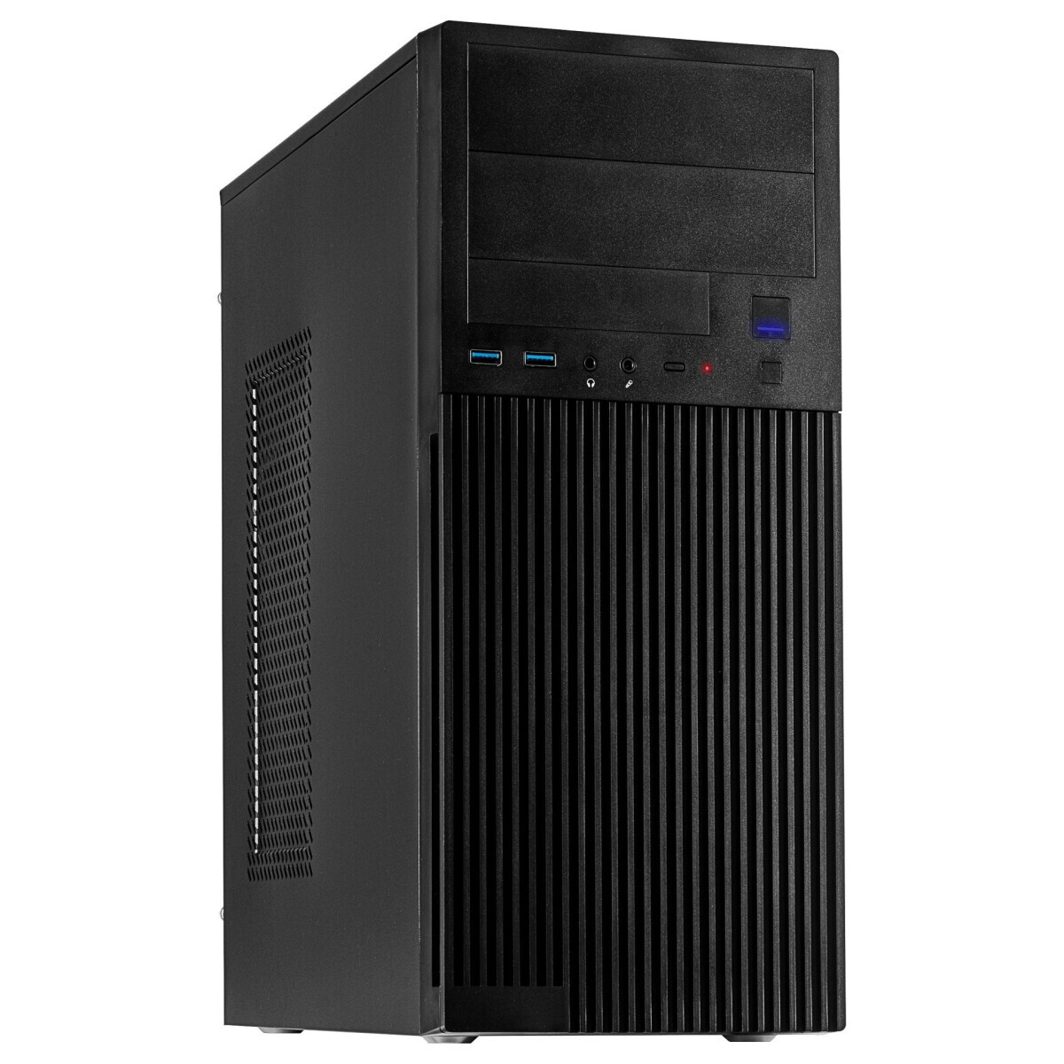 Gehause Inter-Tech IT-2815 Linear Midi Tower Black (88881370) - Foto 5