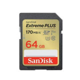 Atmiņas kartes SanDisk Extreme 64GB SD Gold (SDSDXW2-064G-GNCIN)