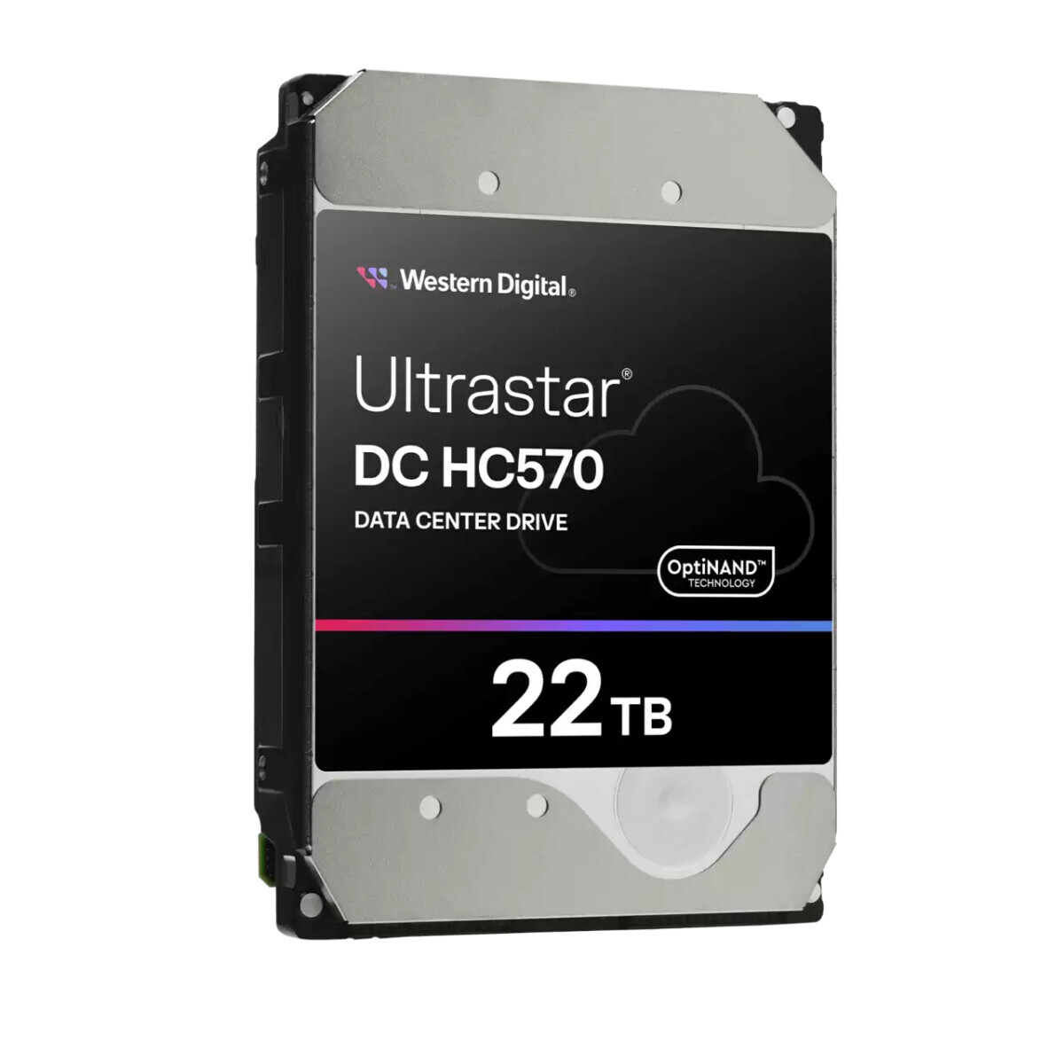 Cietais disks Western Digital Ultrastar DC HC570 22TB Black (0F48052)