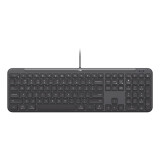 Tastatūra Logitech Signature Slim Wired K620 for Business Black DE (920-013327)