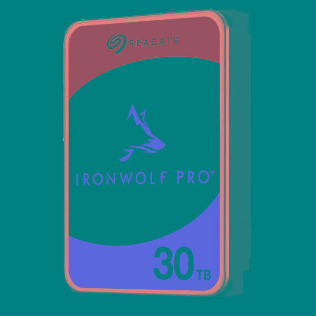 Cietais disks Seagate IronWolf Pro 30TB Silver (ST30000NT011)