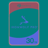 Cietais disks Seagate IronWolf Pro 30TB Silver (ST30000NT011)