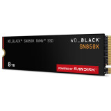 SSD-Festplatte WD_BLACK SN850X Gaming 8TB Black (WDBB9G0080BNC-WRSN)