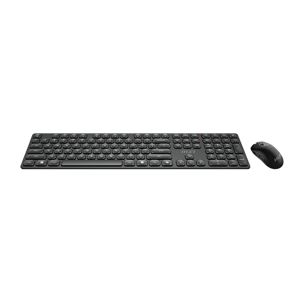 Tastatūra + pele MSI FORGE K-210 Wireless Combo Black ENG (S11-43EN212-Y92)