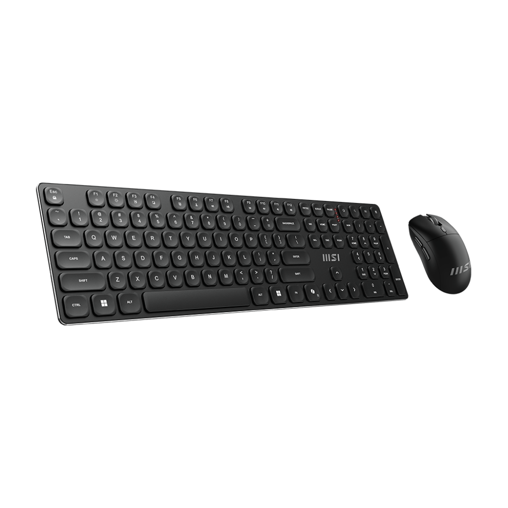 Tastatūra + pele MSI FORGE K-210 Wireless Combo Black ENG (S11-43EN212-Y92) - foto 2