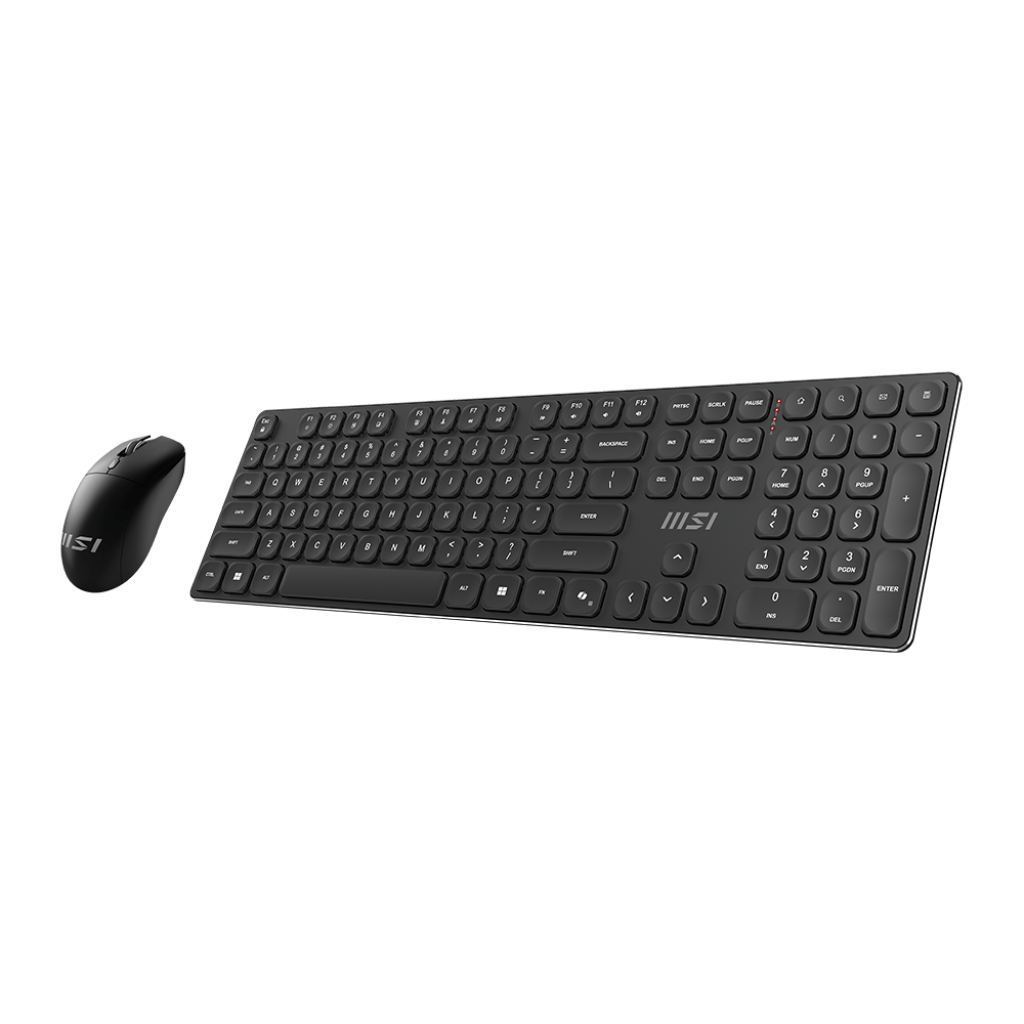 Tastatūra + pele MSI FORGE K-210 Wireless Combo Black ENG (S11-43EN212-Y92) - foto 3