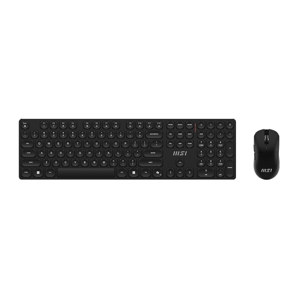 Tastatūra + pele MSI FORGE K-210 Wireless Combo Black ENG (S11-43EN212-Y92) - foto 4