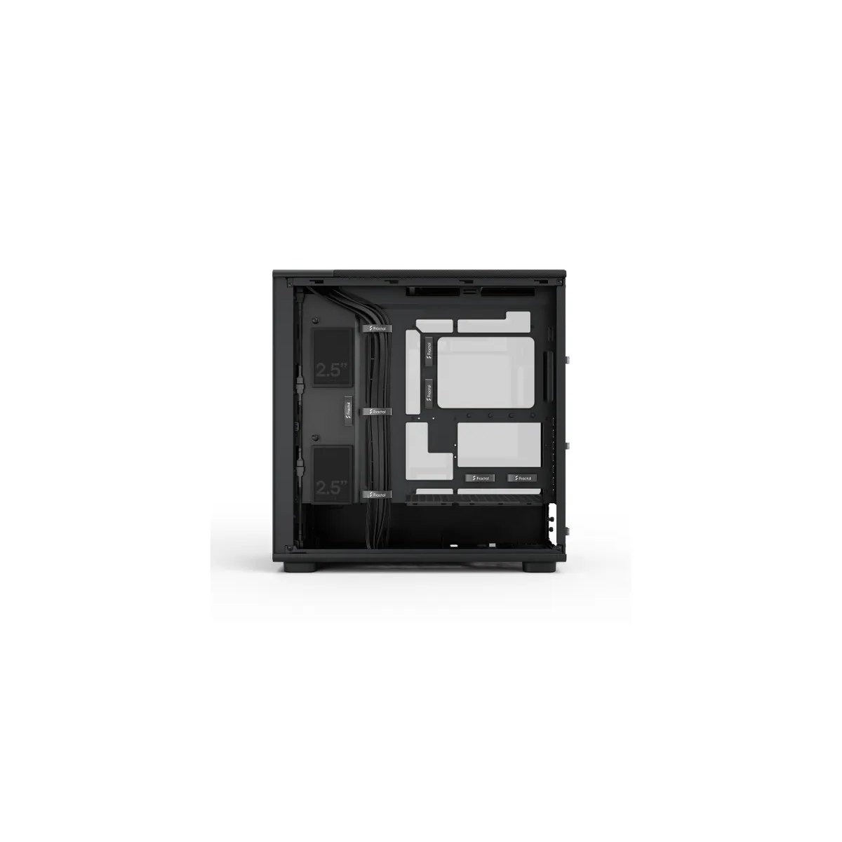 Datoru korpuss FRACTAL DESIGN Epoch XL Midi Tower Black TG Light Tint - FD-C-EPO1X-02