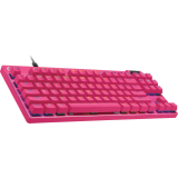 Tastatūra LOGITECH PRO X TKL RAPID Magenta (920-013253)