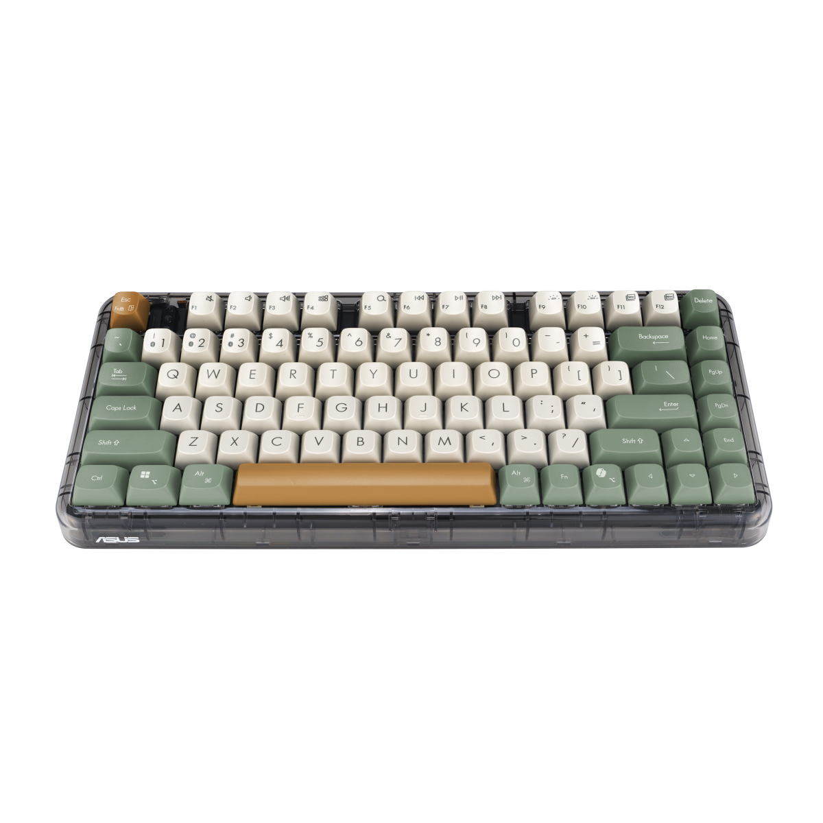 Tastatūra Asus Jelly75 KD201 White GE (90XB0A10-BKB0R0)